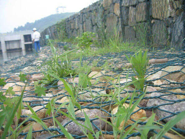 邊坡防洪格賓護墊